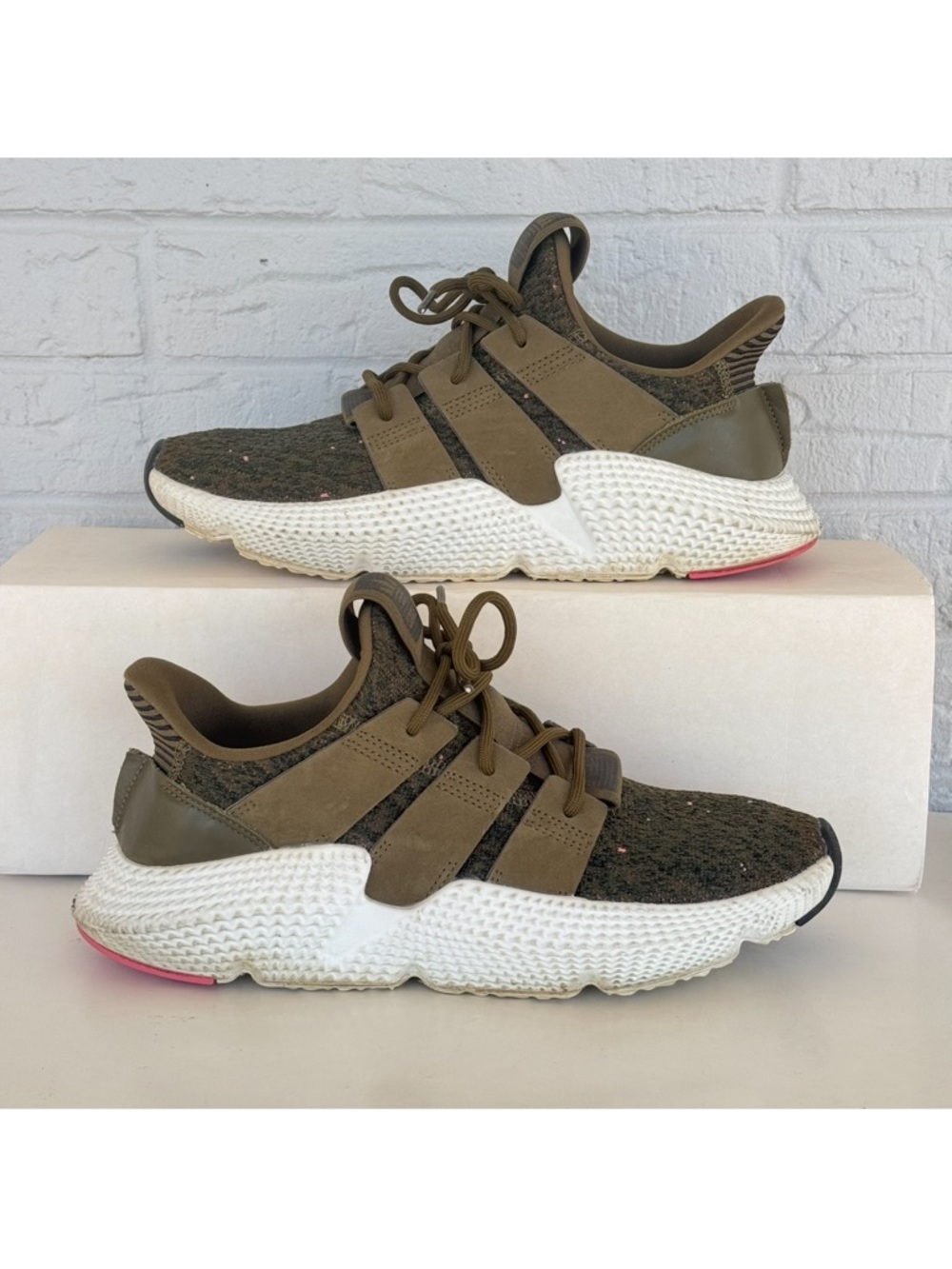 Olive Green Adidas Prophere Sneakers Men's 8